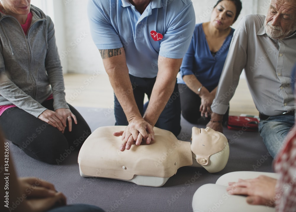 Image Massage cardiaque en centre de formation